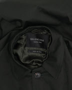 Belted Cotton Car Coat