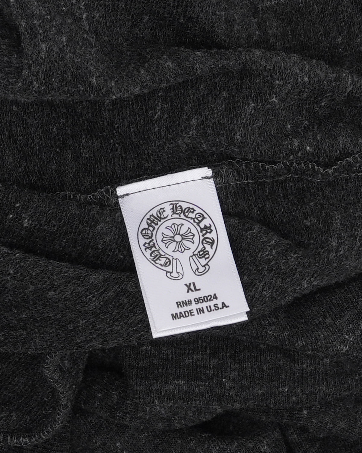 Tonal Plus Cross Logo Zip Up Hoodie