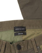 Patchwork Caribou Bootcut Pants