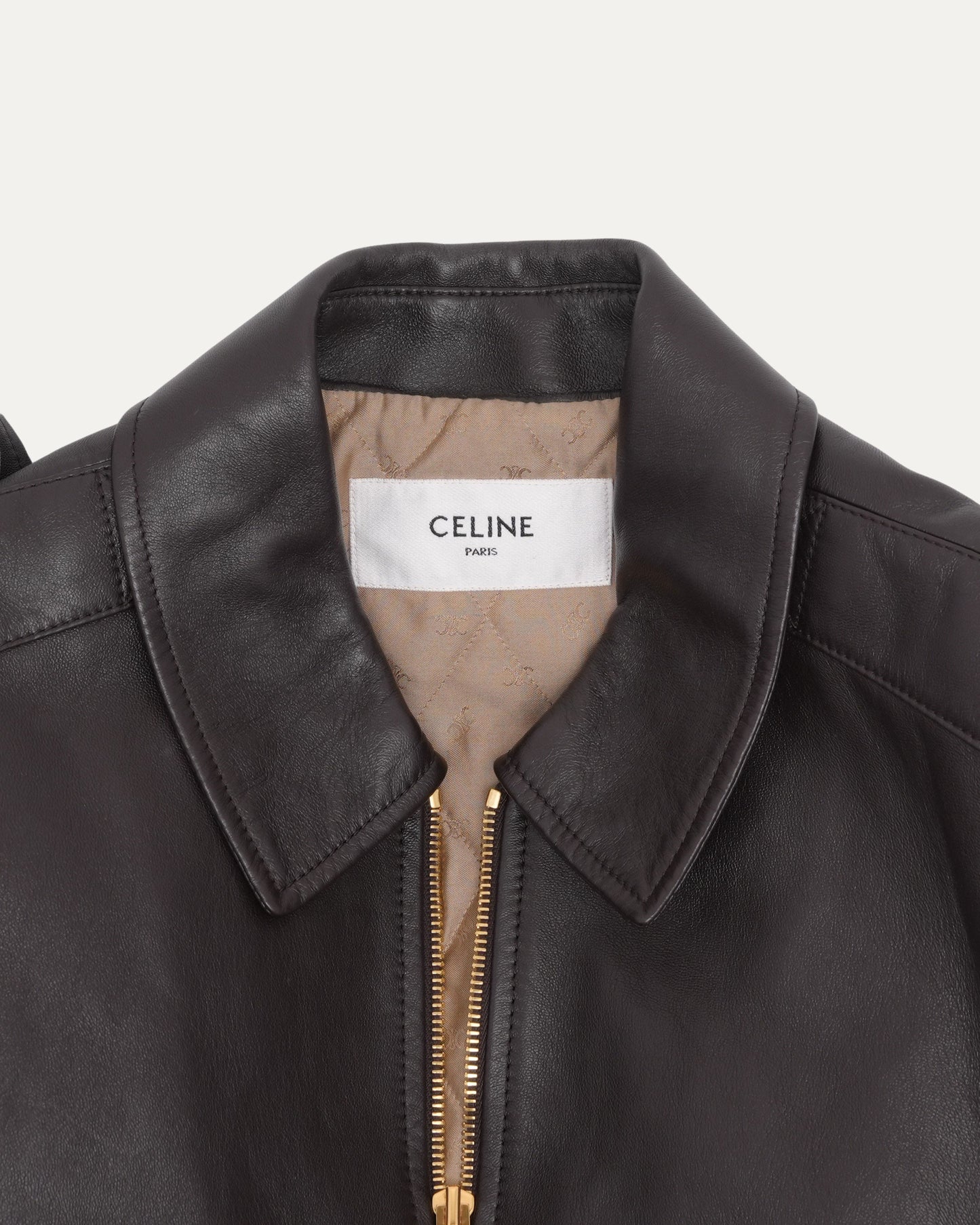 Loose Aviator Blouson Jacket