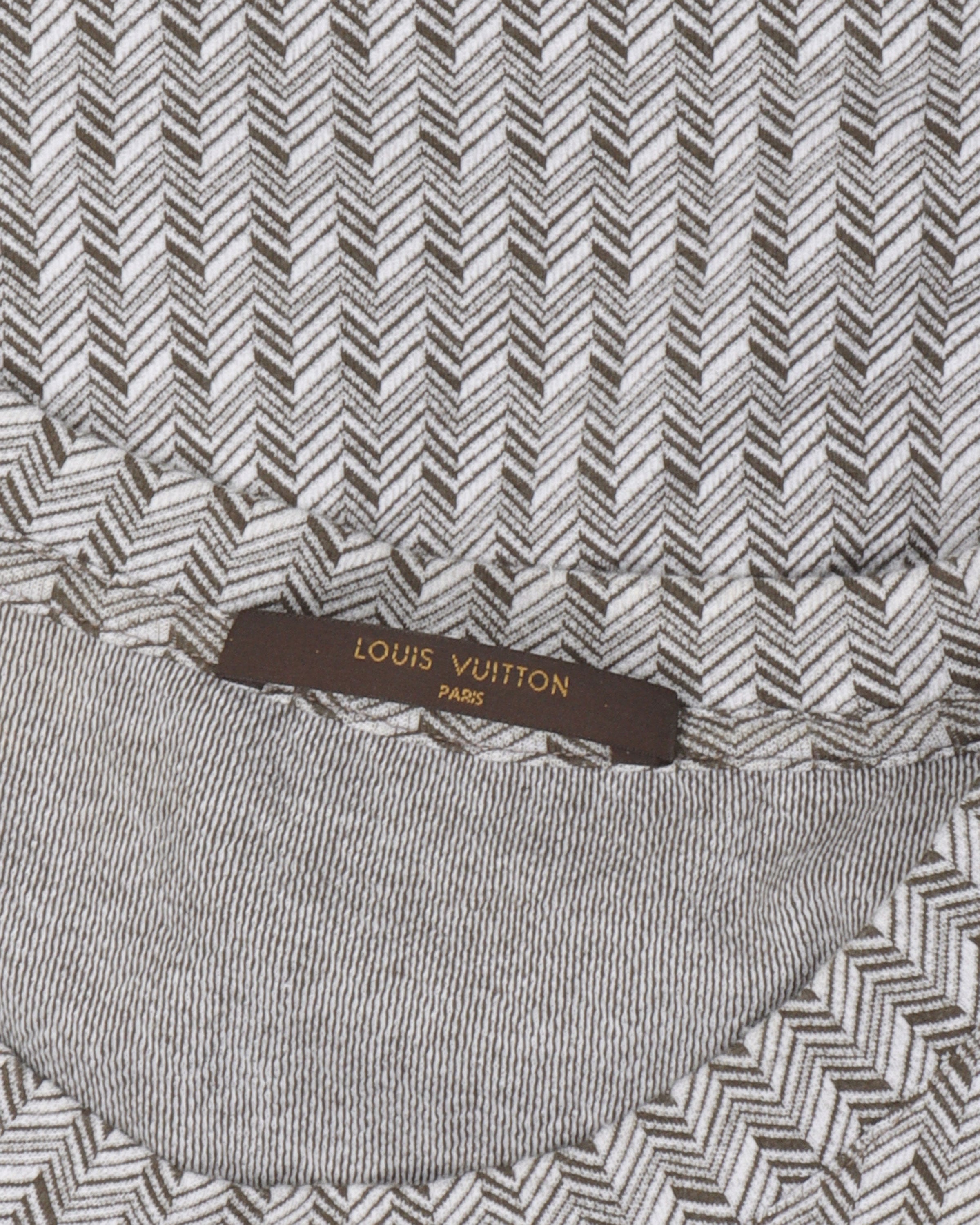 Herringbone Knit T-Shirt