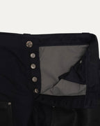 Nylon and Leather Double Knee Pants