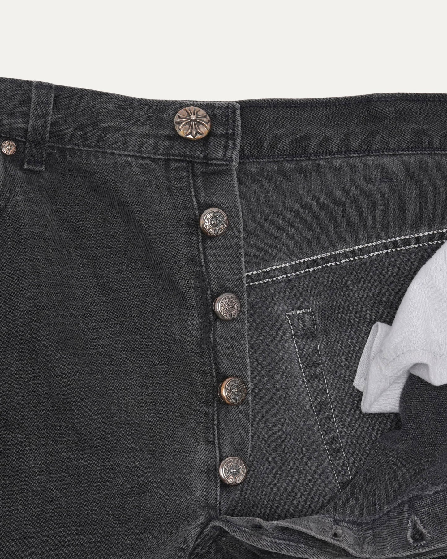 Levis 501 Cross Patch Jeans