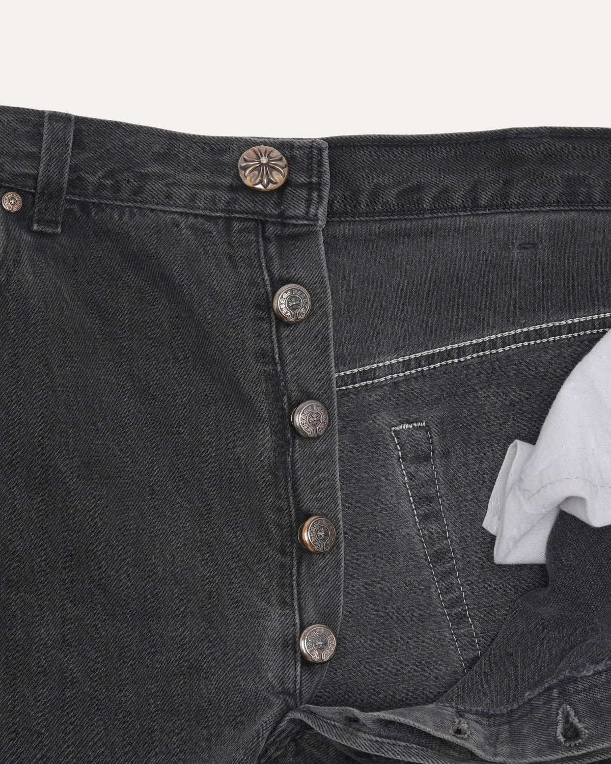 Levis 501 Cross Patch Jeans