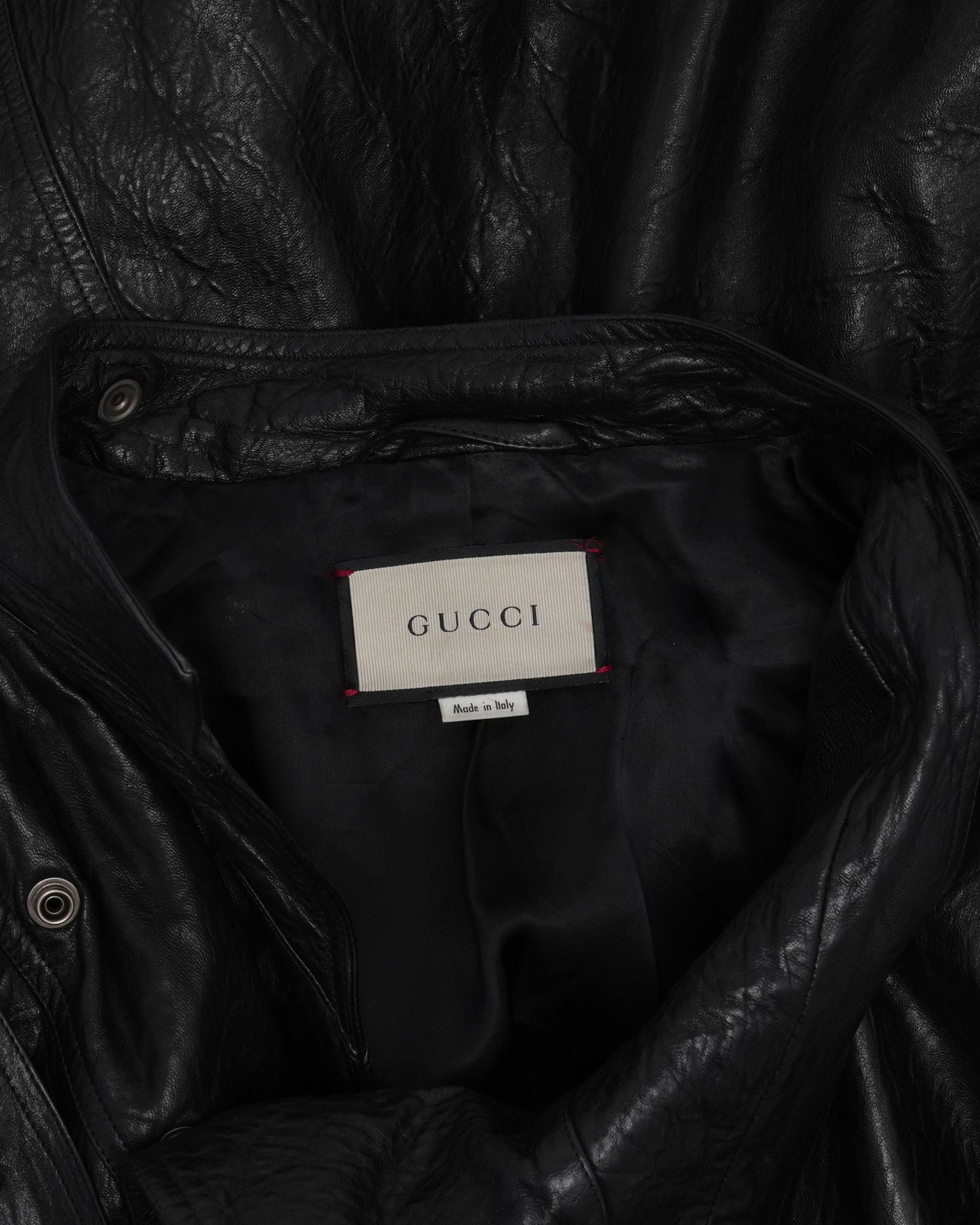 Oversized Leather Jacket