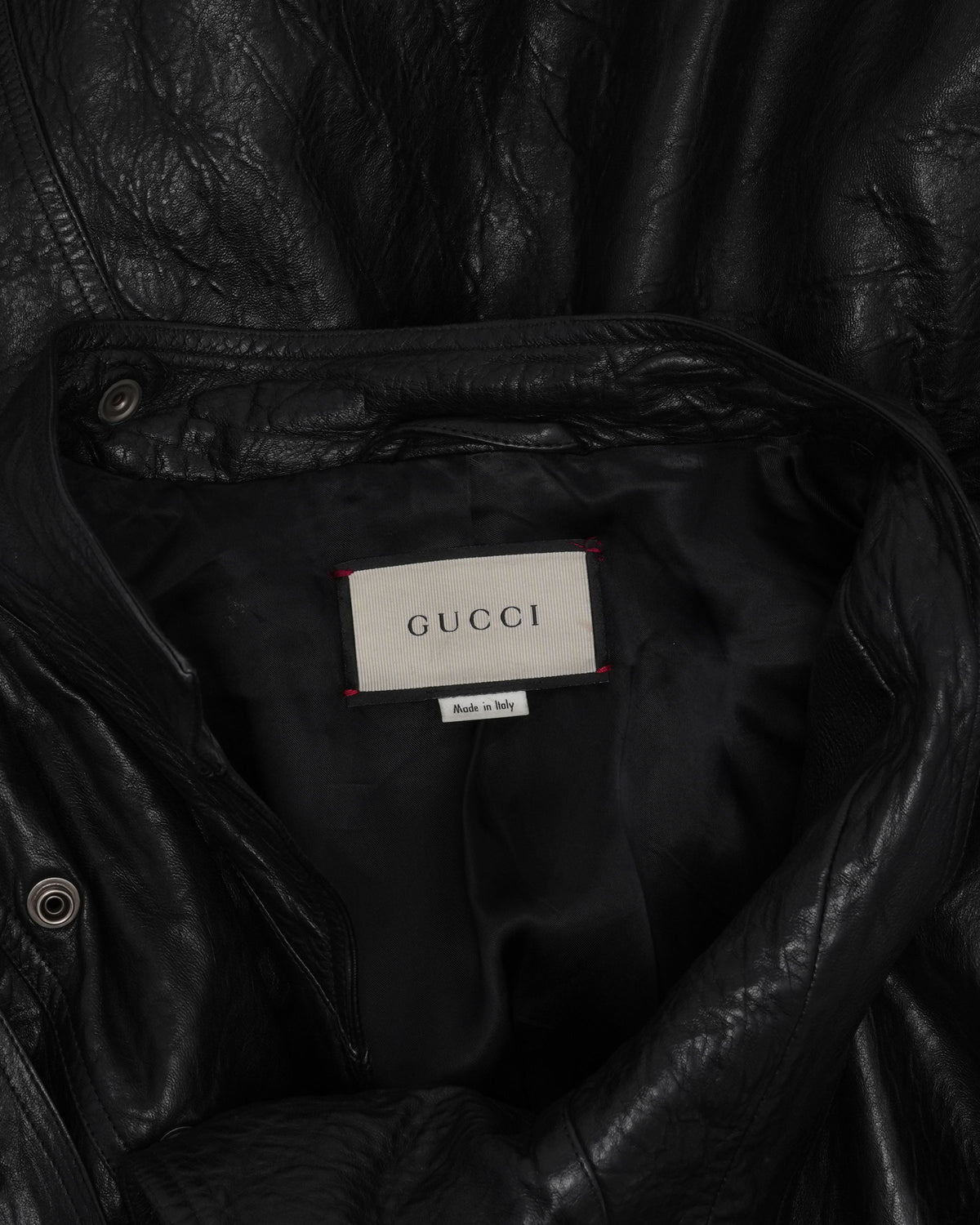 Oversized Leather Jacket