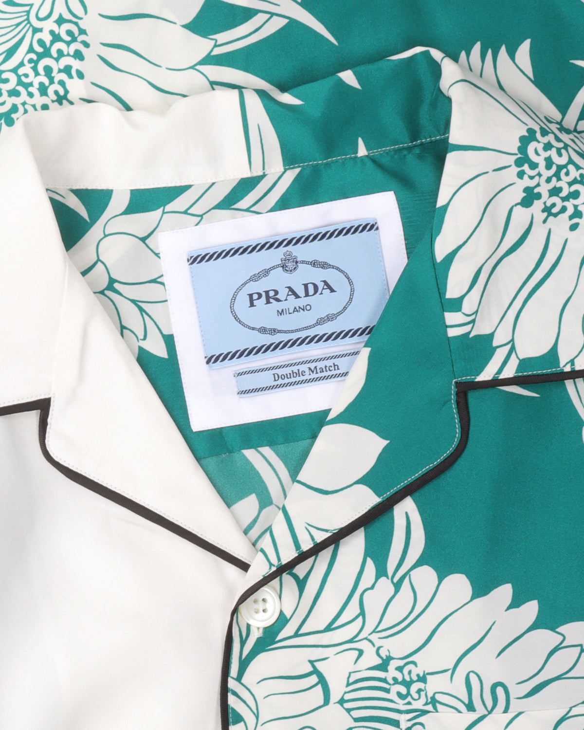 Double Match Silk Shirt