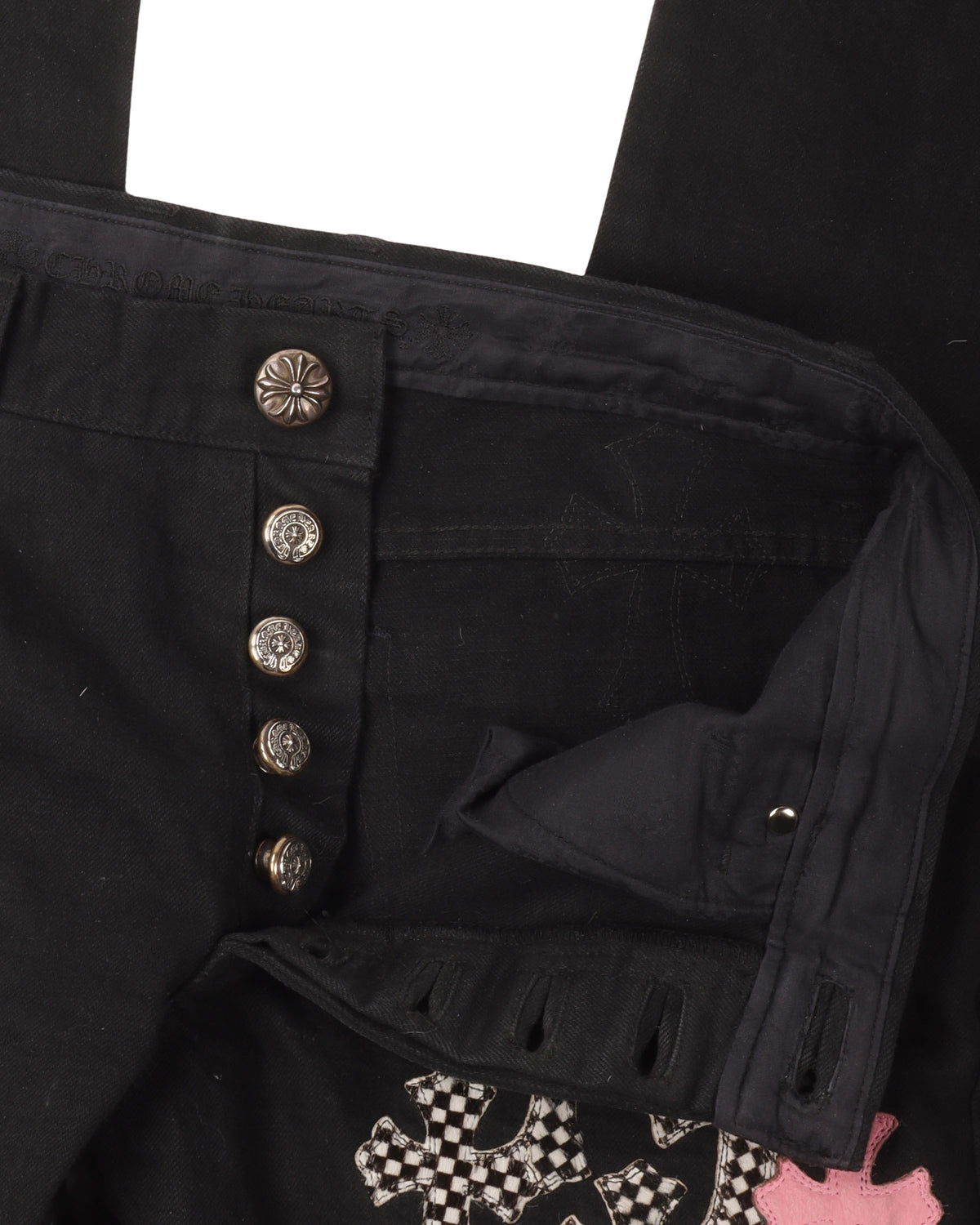 Le Fleur Cross Patch Jeans