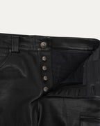 Leather Cargo Pants