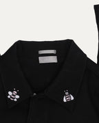 Kaws Bee Embroidered Denim Trucker Jacket