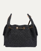 Felt Quilted Mini 25 Hobo Bag