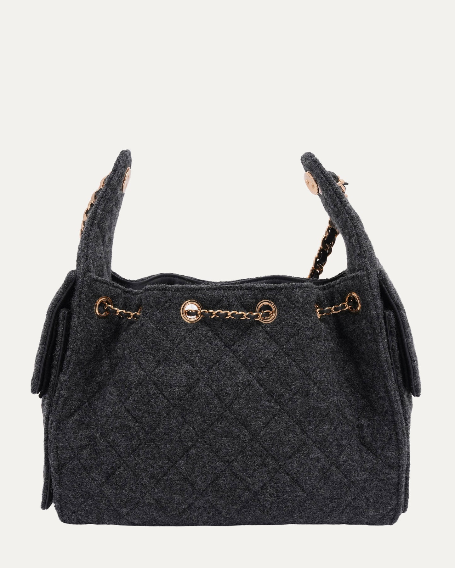 Felt Quilted Mini 25 Hobo Bag