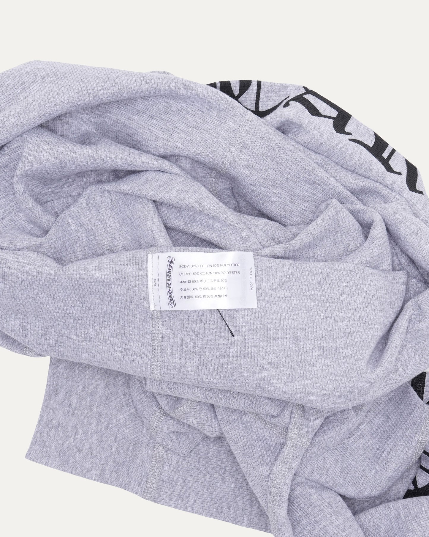 Spellout Thermal Long Sleeve T-Shirt