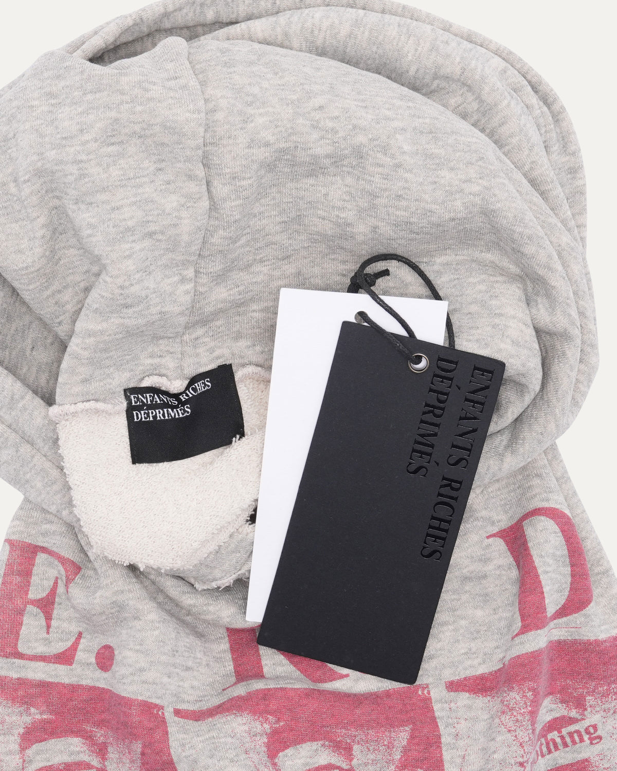 You Are Nothing Distressed Hoodie