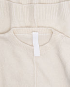 Silk Cashmere Blend Cross Patch Sweater