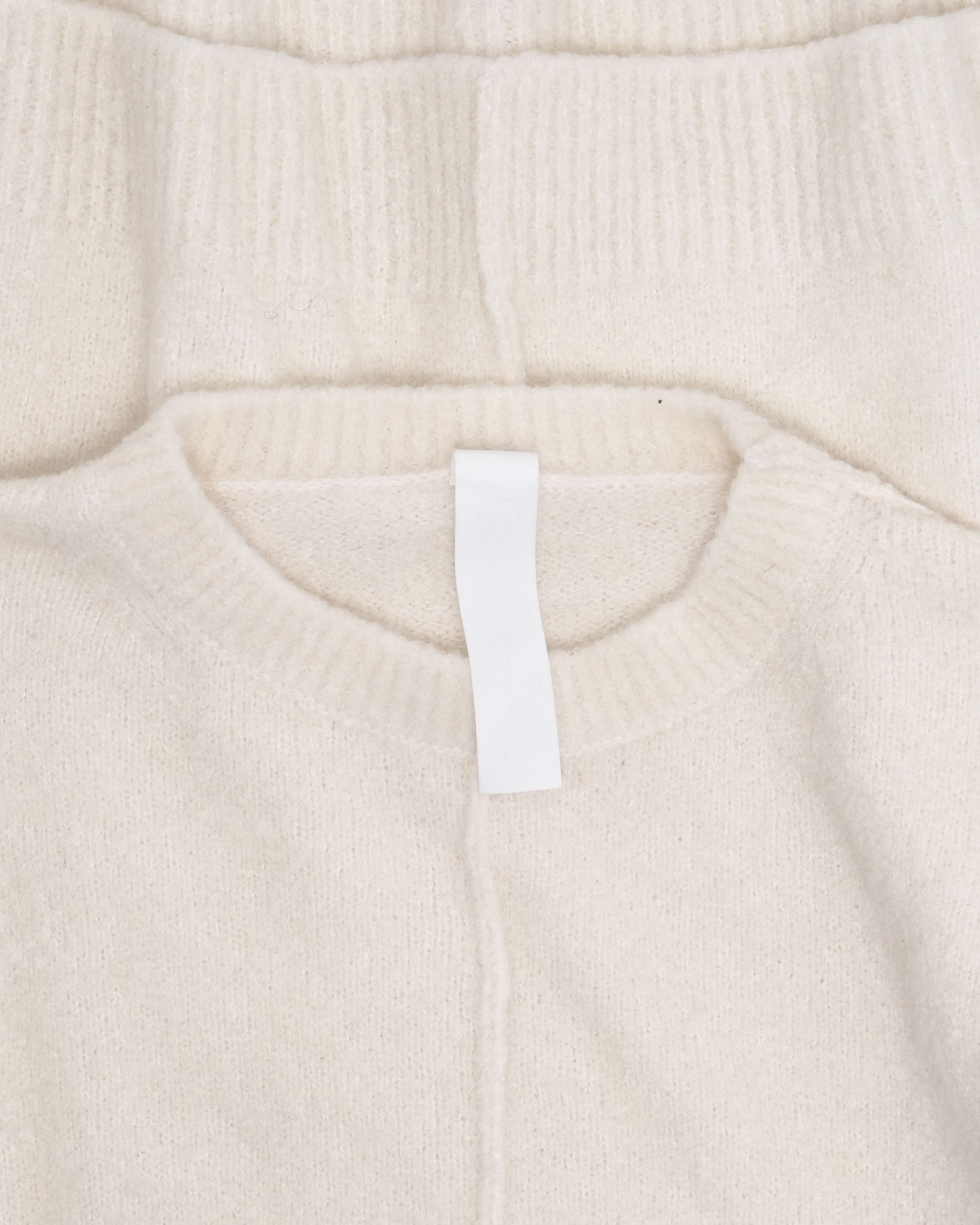 Silk Cashmere Blend Cross Patch Sweater