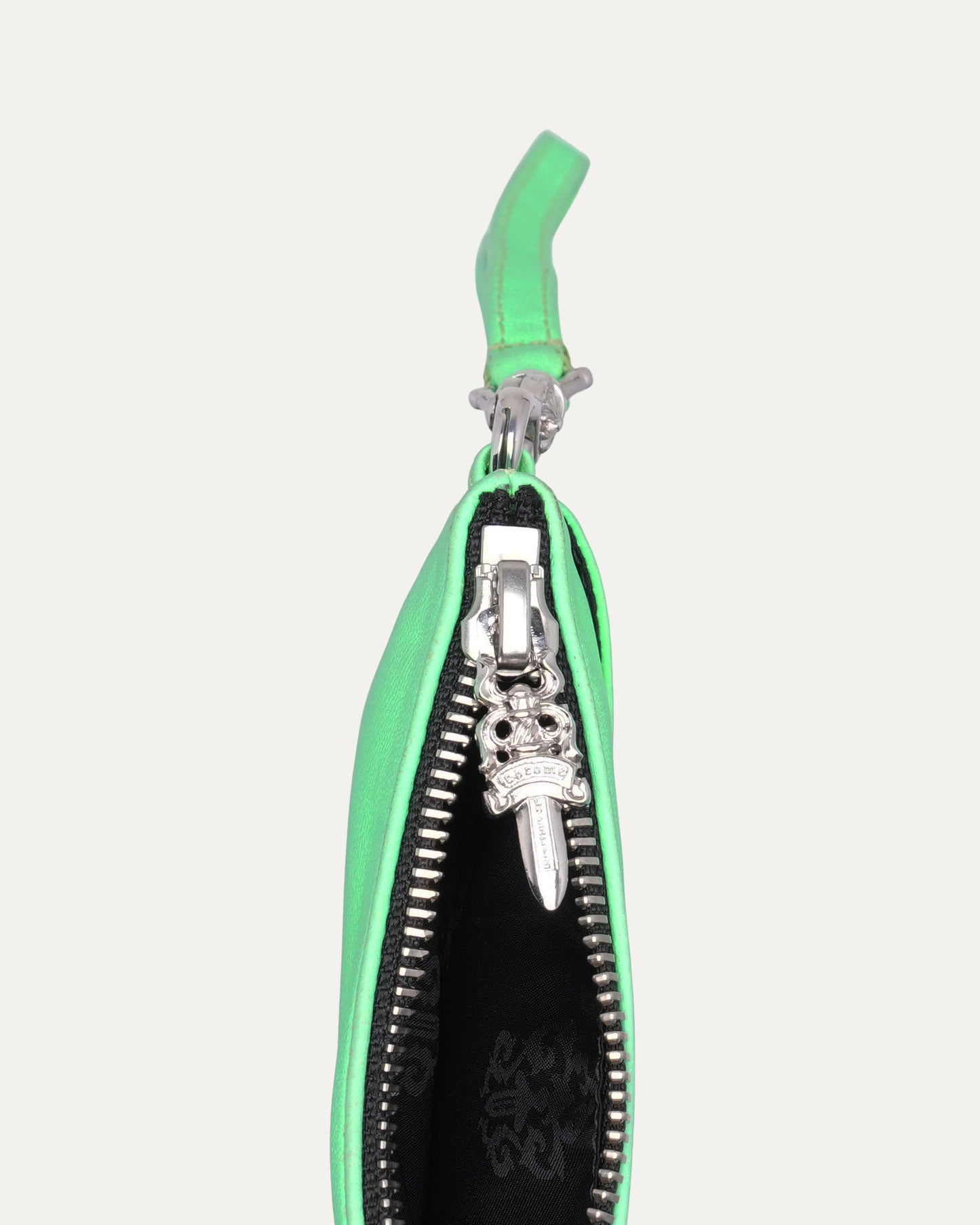 Cross Patch Lanyard Zip Wallet