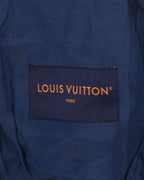 Earth Map Silk Blend Bomber Jacket