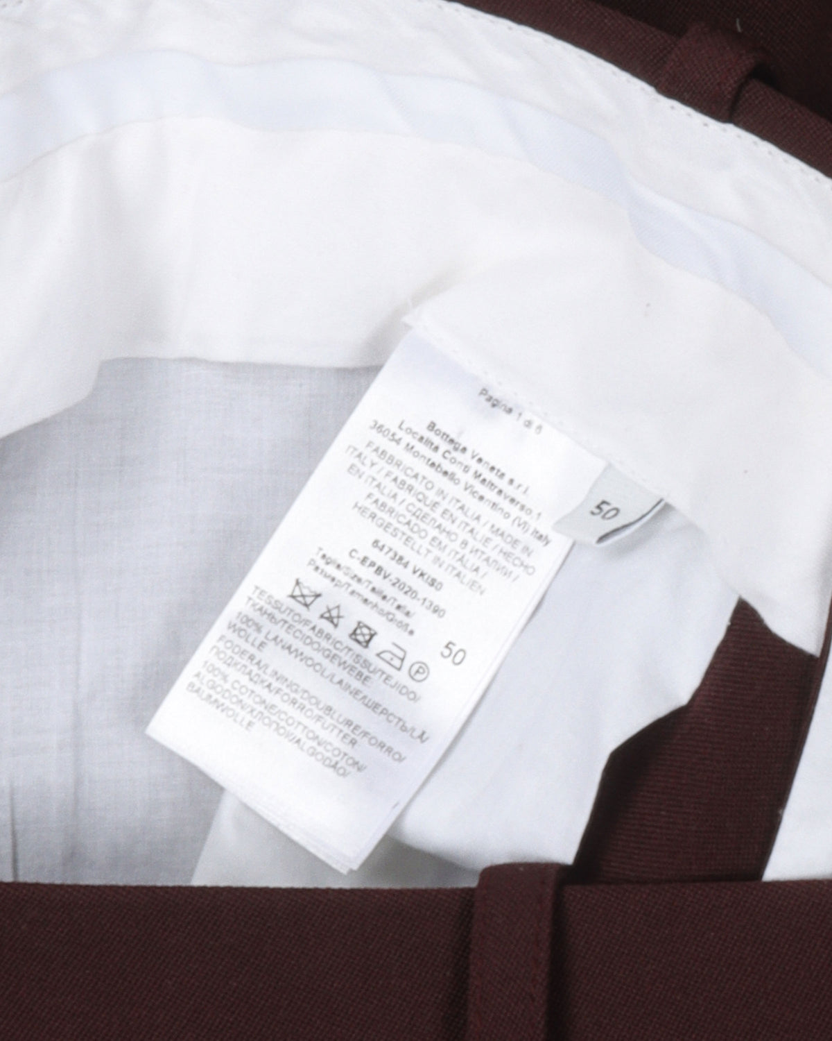 Pleated Wool Trousers