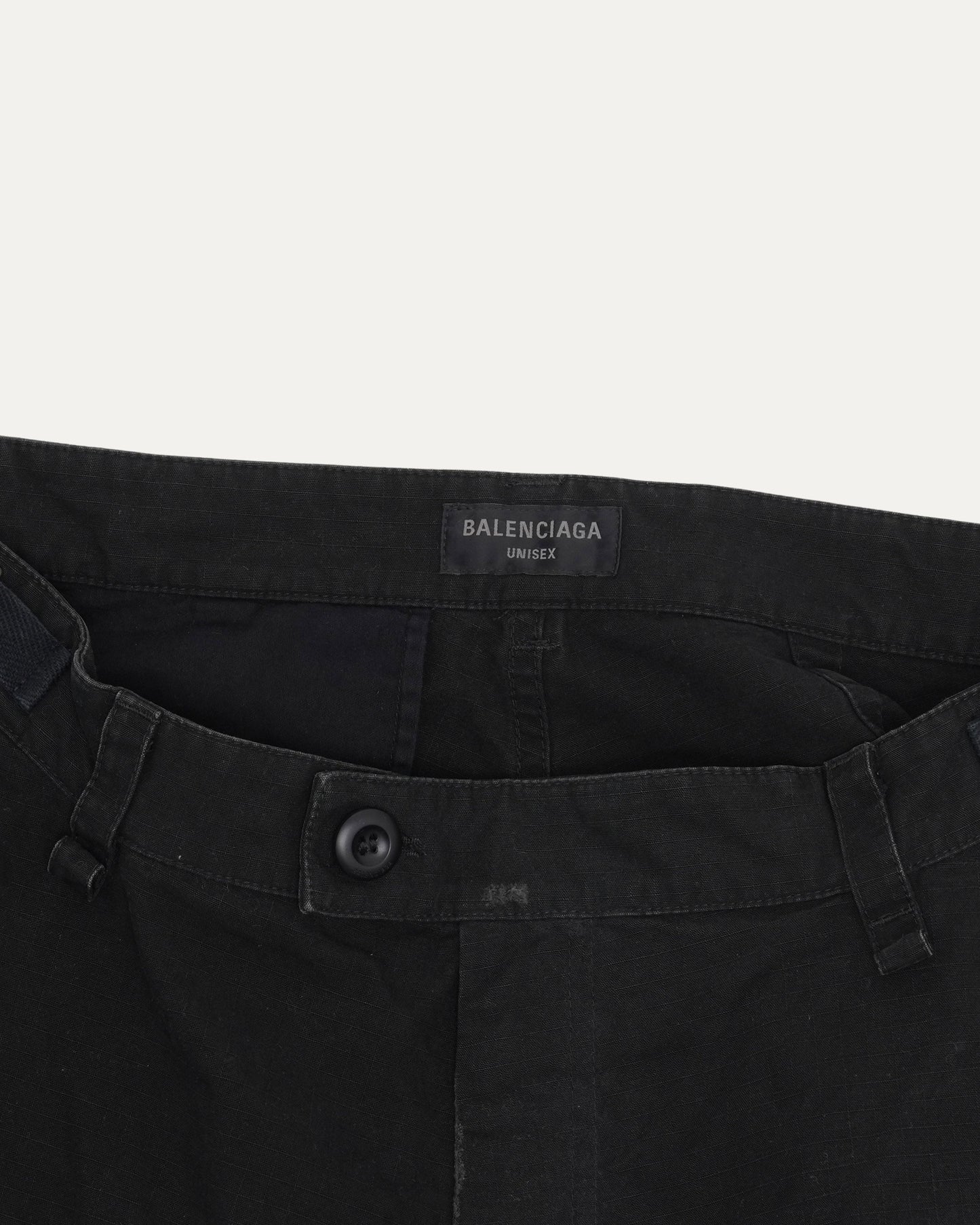 Utility Belted Distressed Pants