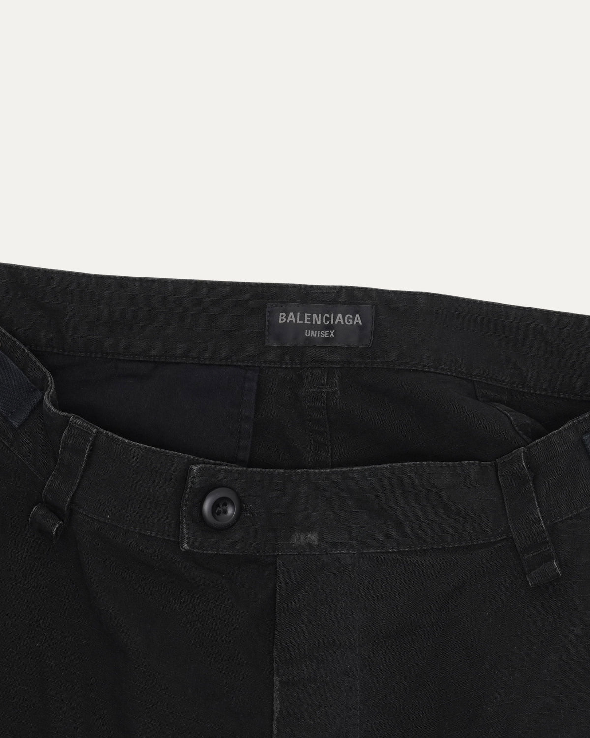 Utility Belted Distressed Pants