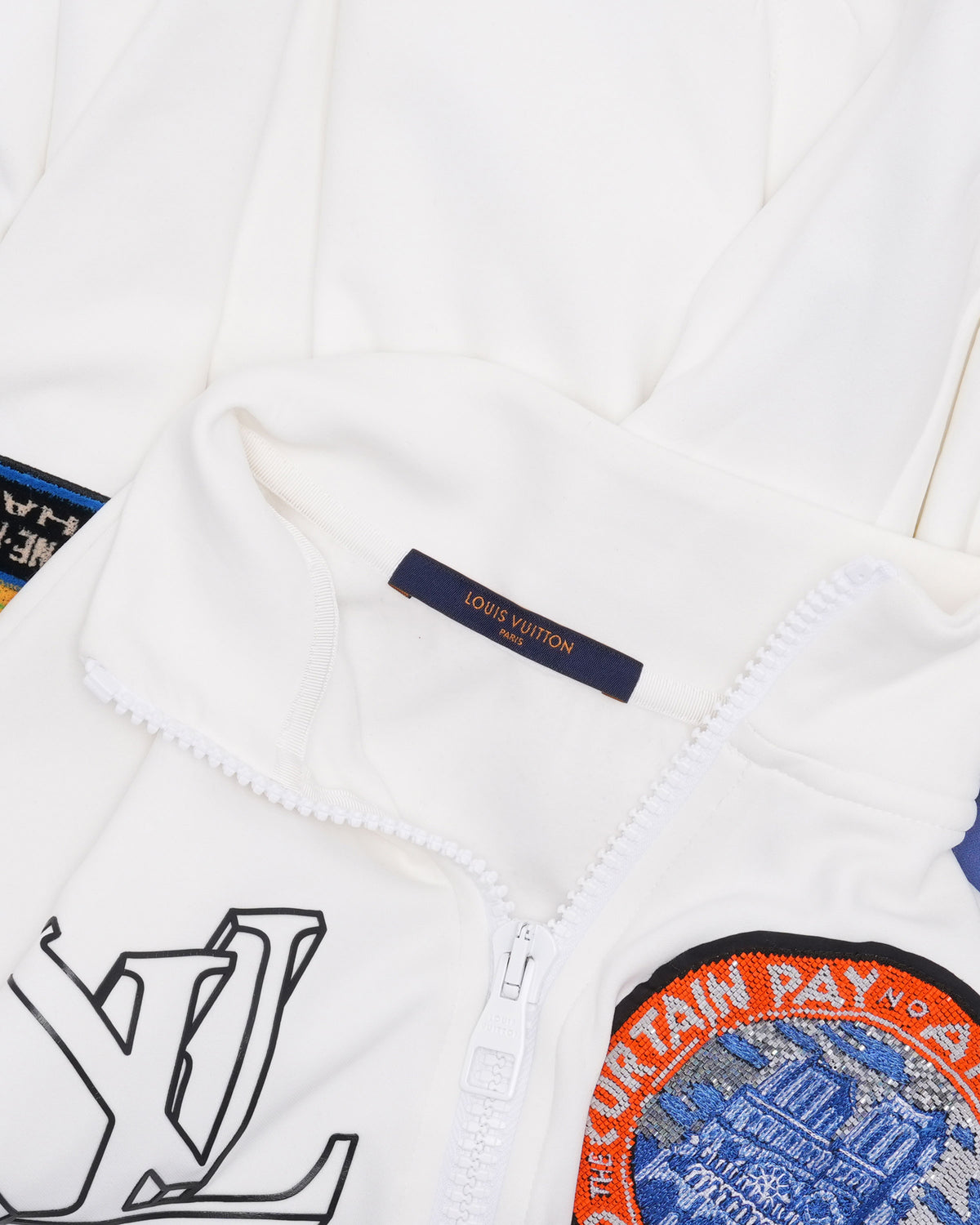 SS19 Beaded Appliqué Cycling Jacket