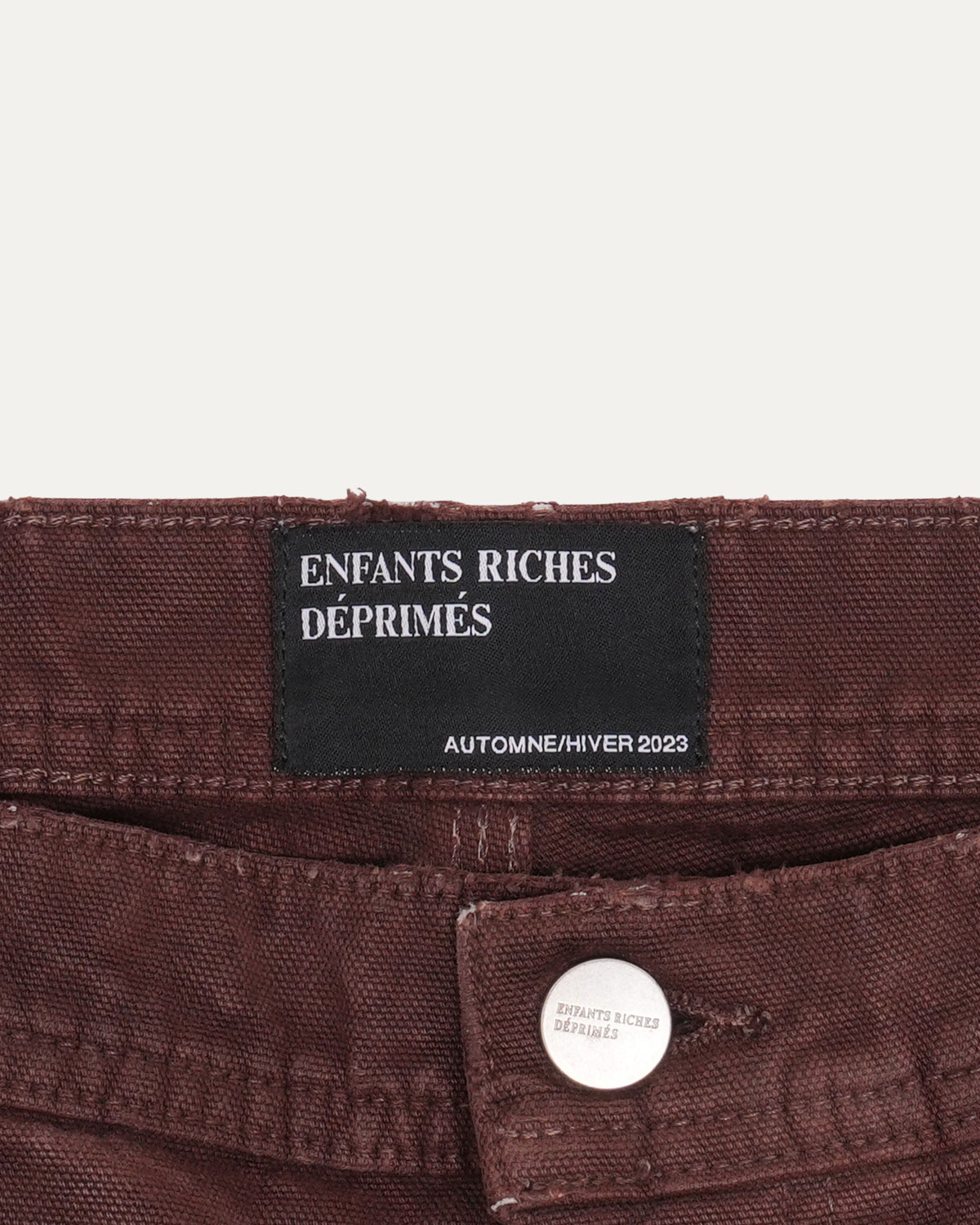 Distressed Paint Pants