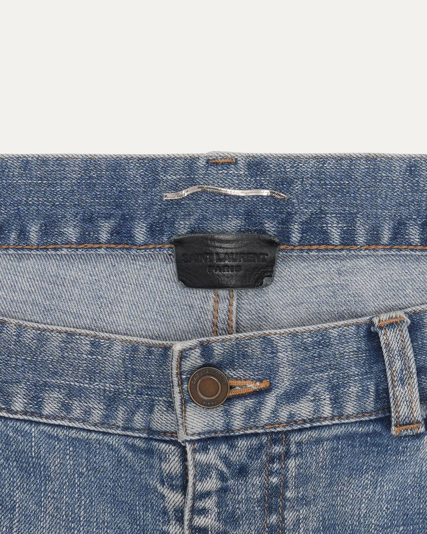 Distressed Light Wash Jeans