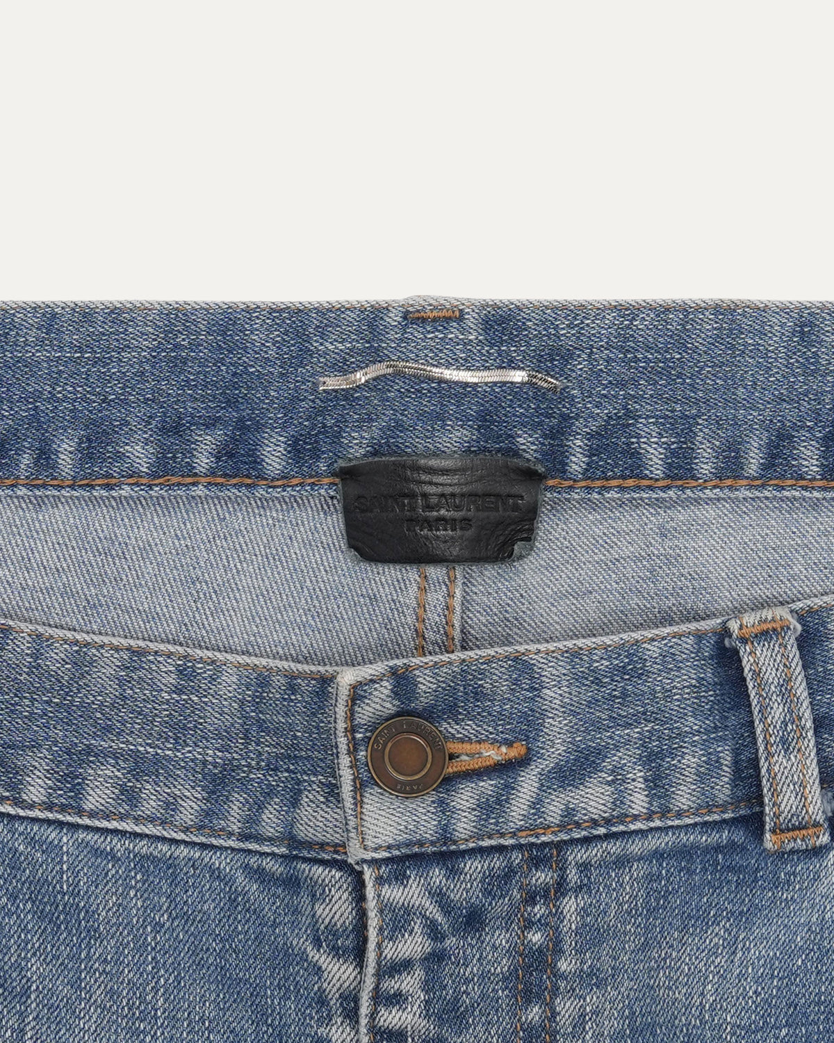 Distressed Light Wash Jeans