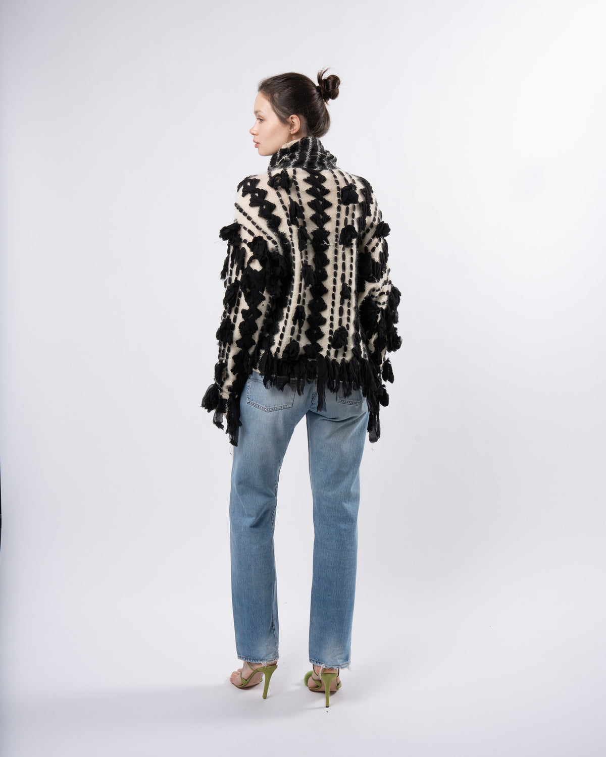 Galliano Era FW 2000 Ribbon Knit