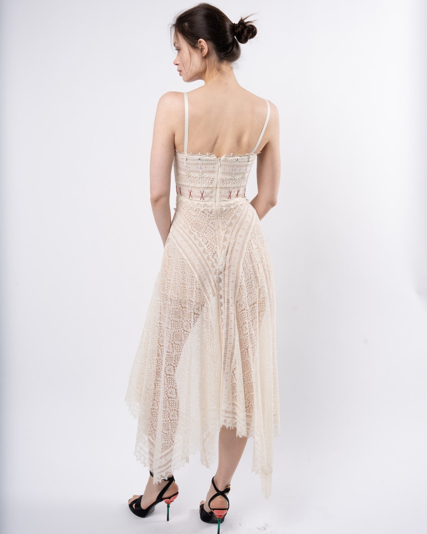 SS 2017 Runway Lace Gown