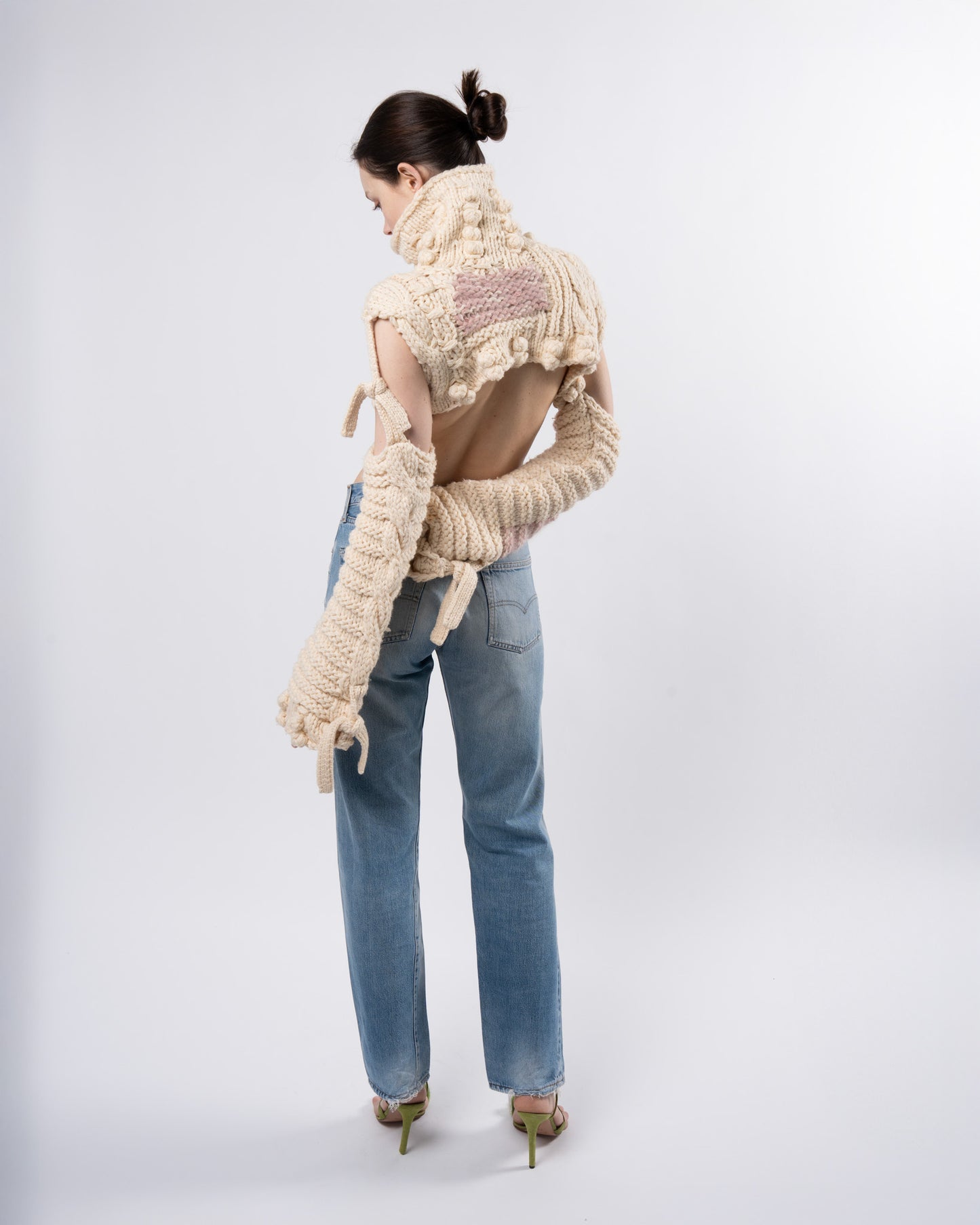 Galliano Era FW 2000 Cropped Knit