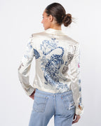 SS 2003 "Tattoo Print" Silk