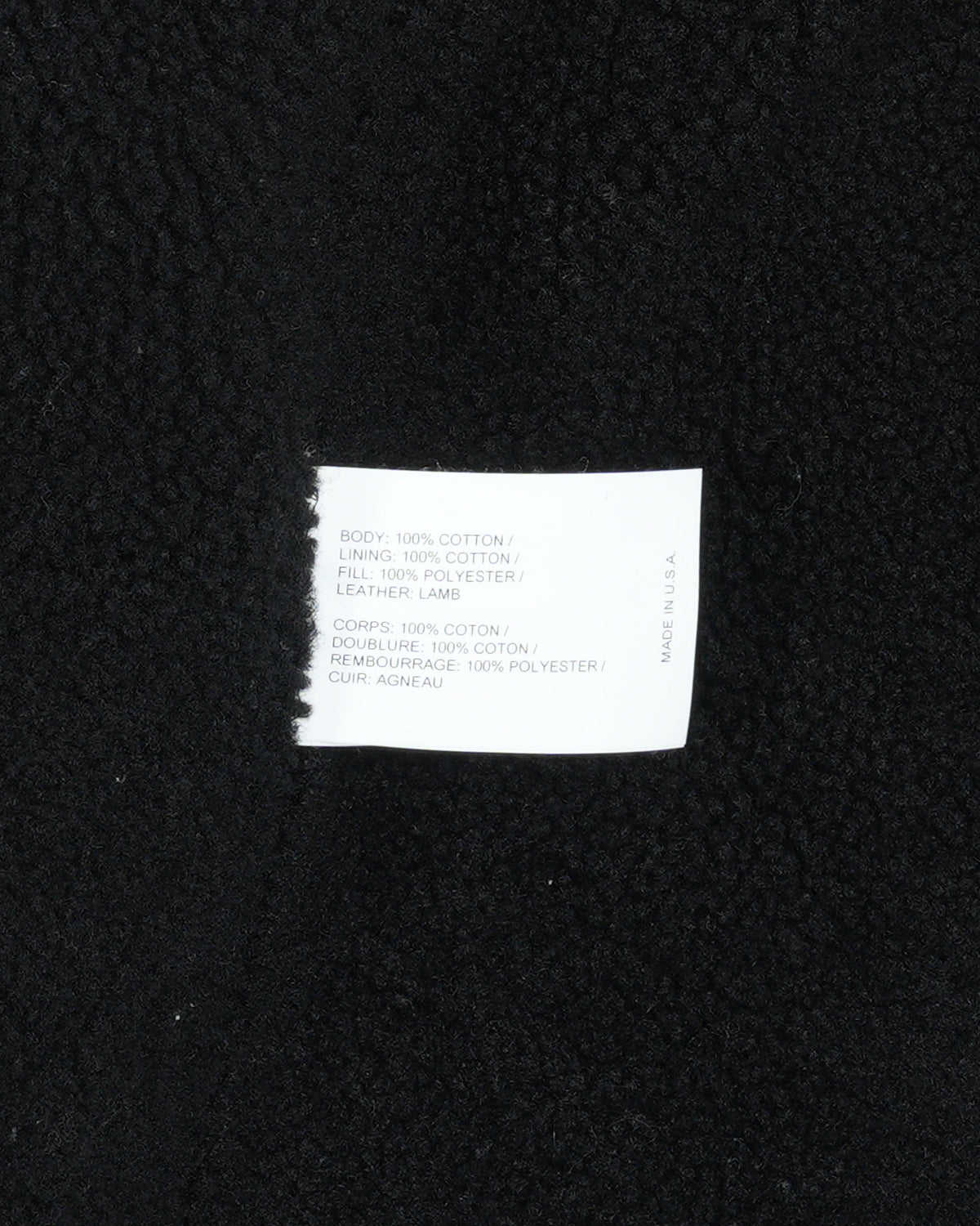 Shearling Lined HBT Give Me Fire Jacket
