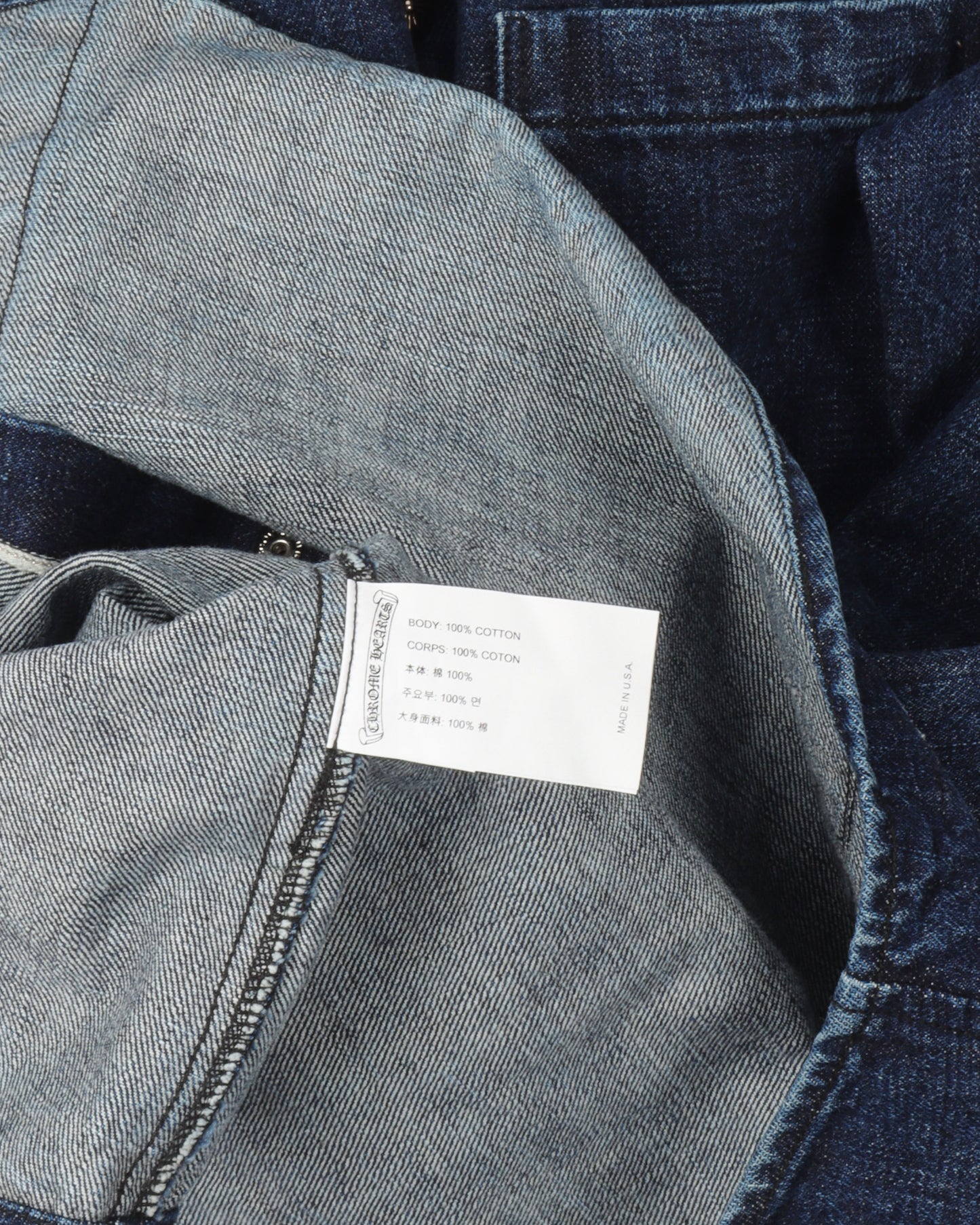 Cross Patch Denim Work Shirt