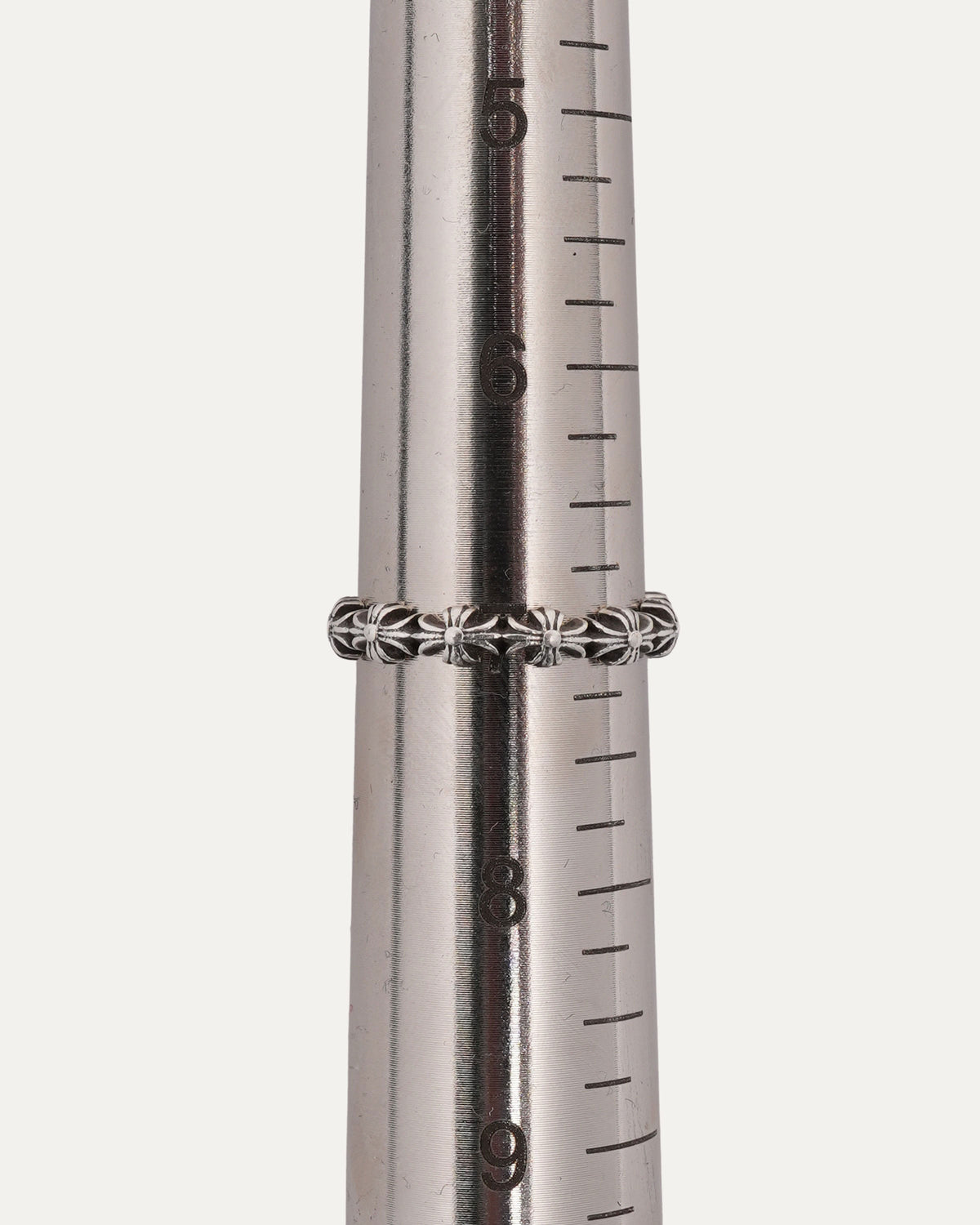 Tiny E Plus Band Ring
