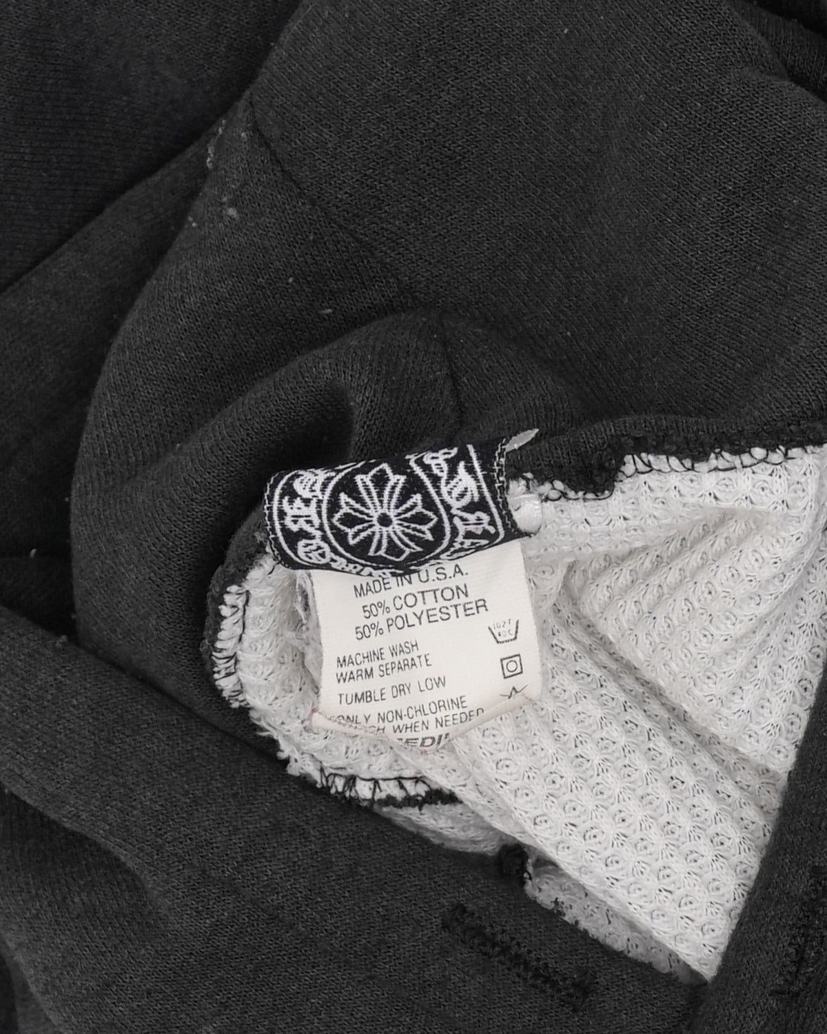 Vintage Thermal Lined Horseshoe Logo Hoodie
