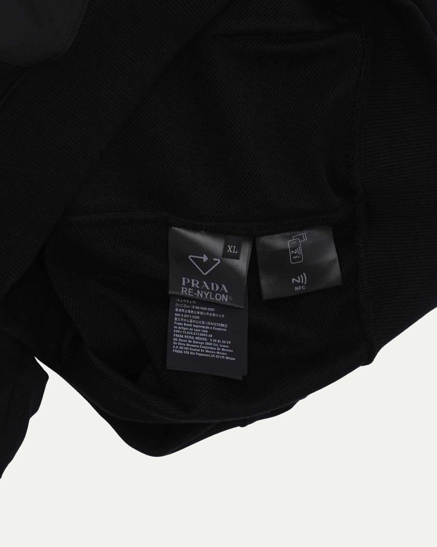 Nylon Pocket Hoodie