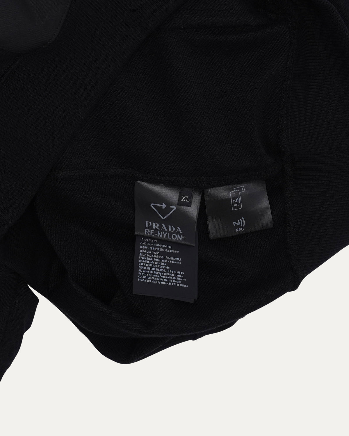 Nylon Pocket Hoodie