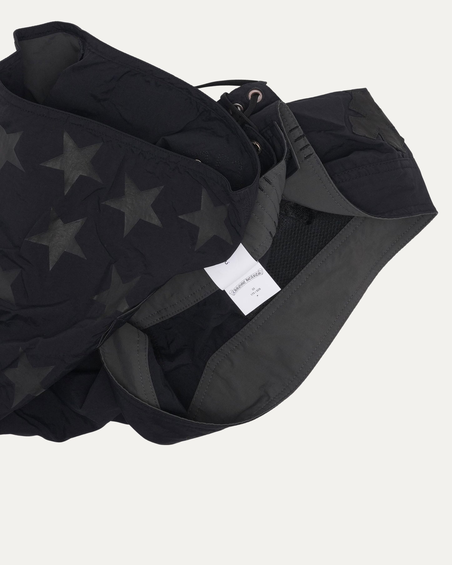 Plus Cross Patch Star Print Board Shorts