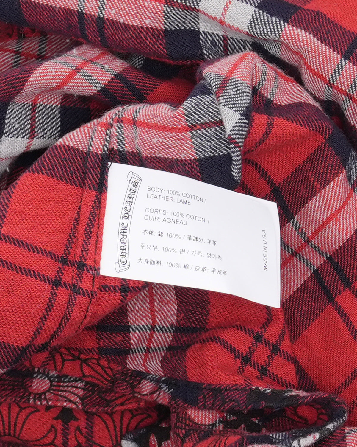 Cross Patch Loose Ends Flannel Shirt