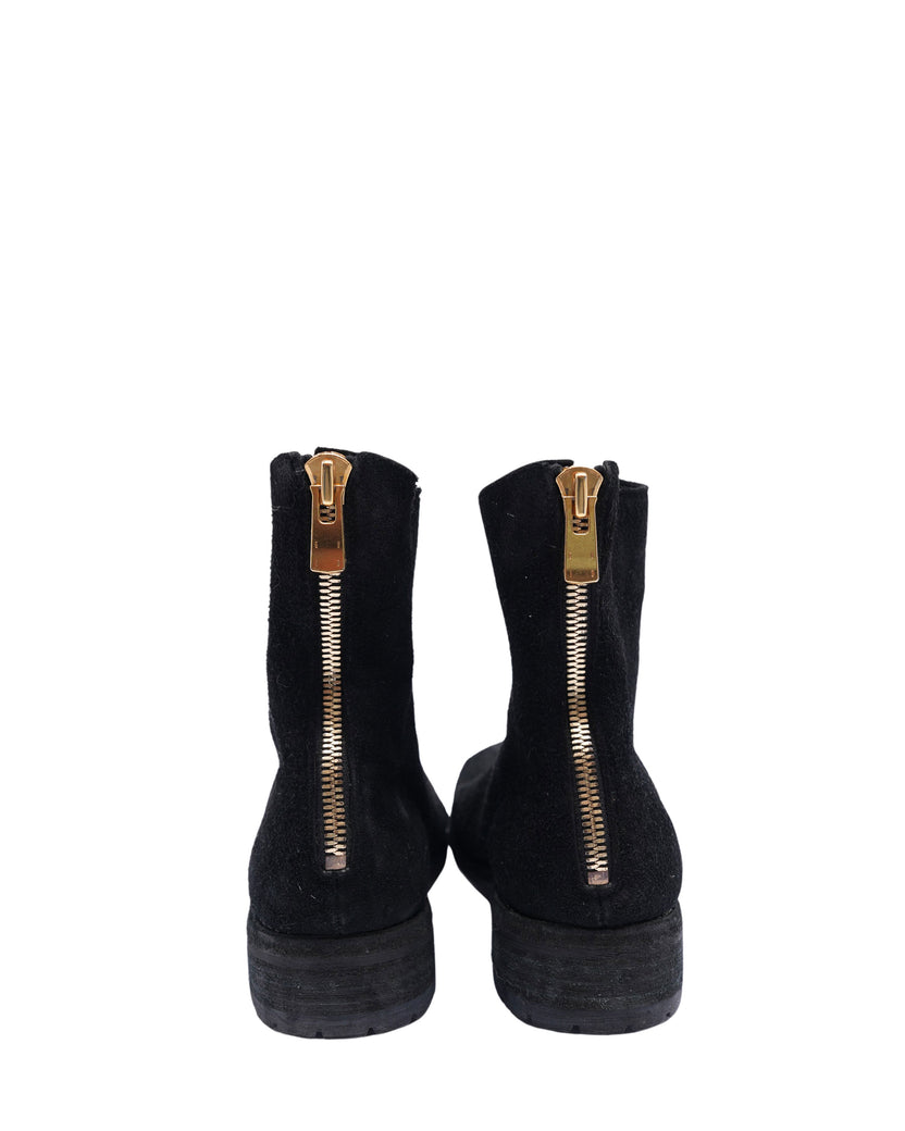 Undercover Suede Back Zip Boot