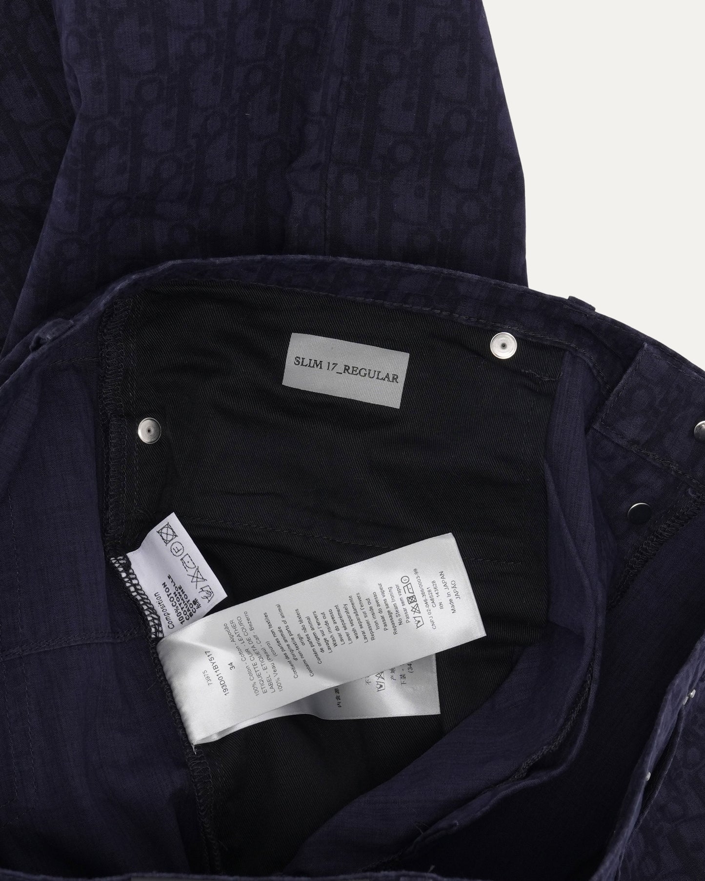 Oblique Monogram Jeans