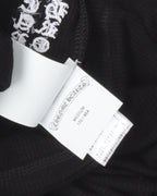 Cropped Eyechart & Dagger Logo Tank Top
