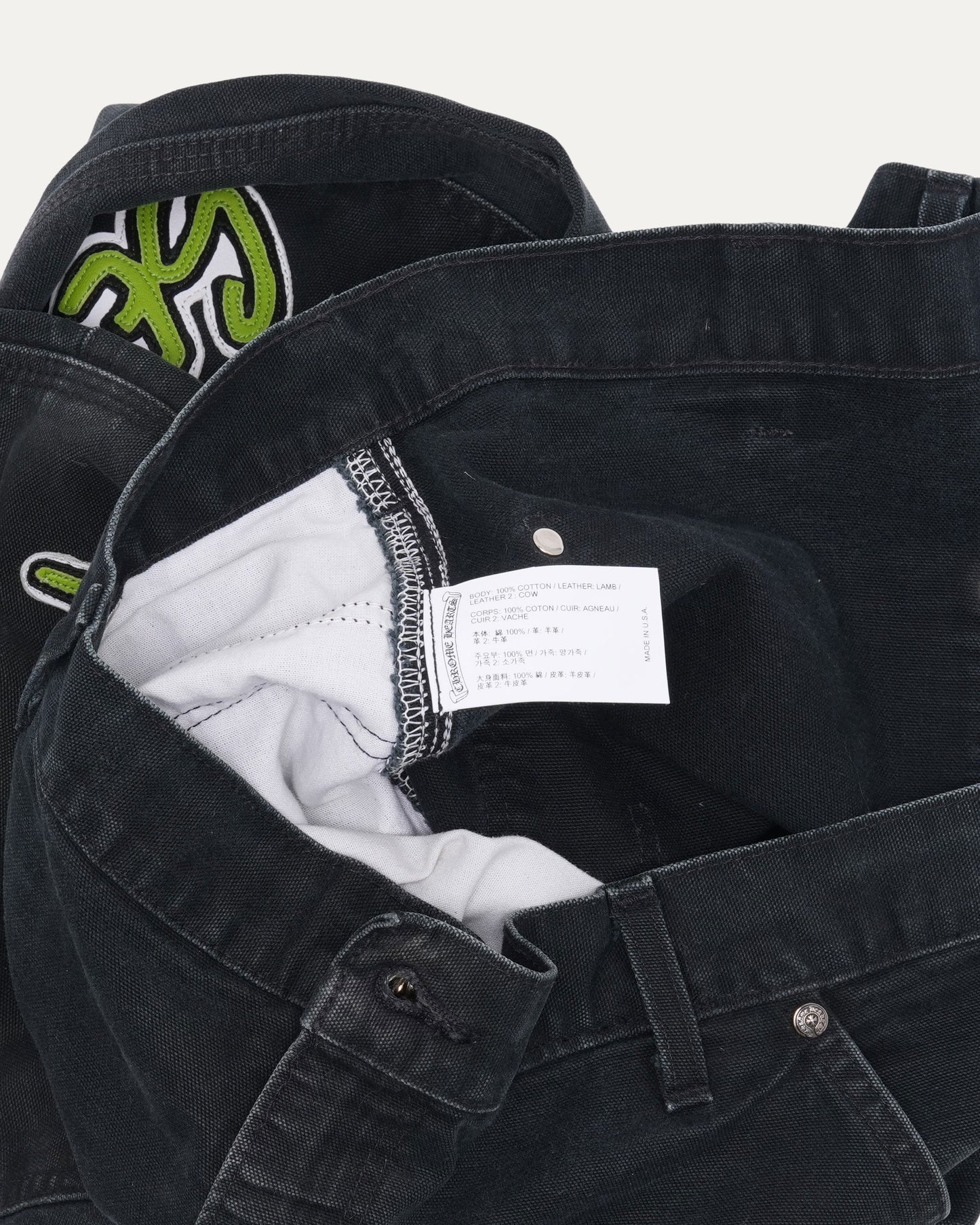 Matty Boy Sex Records Cross Patch Carhartt Double Knee Pants