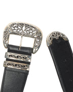 Three Piece Leather Sash Belt