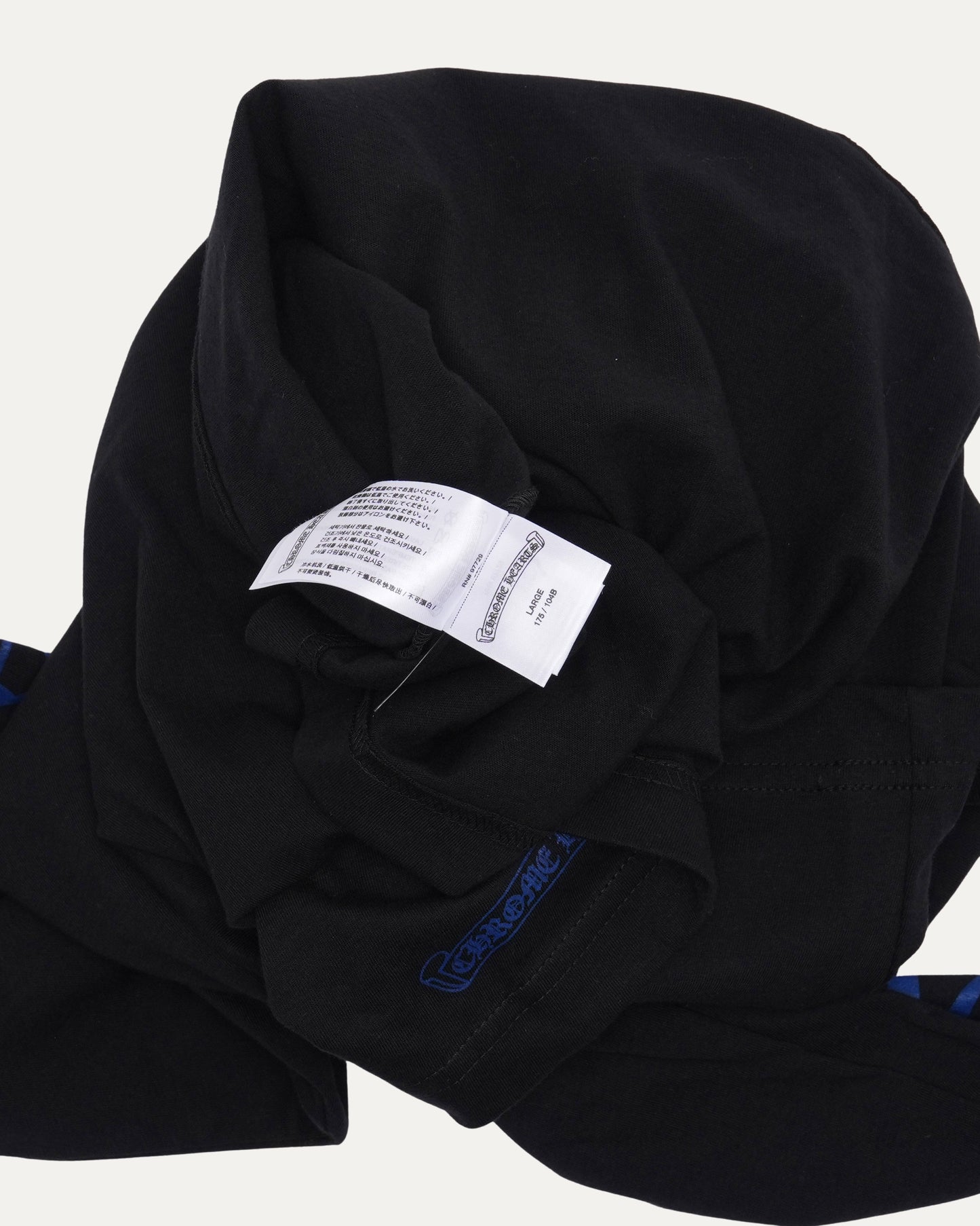 Neck Logo Long Sleeve Pocket T-Shirt
