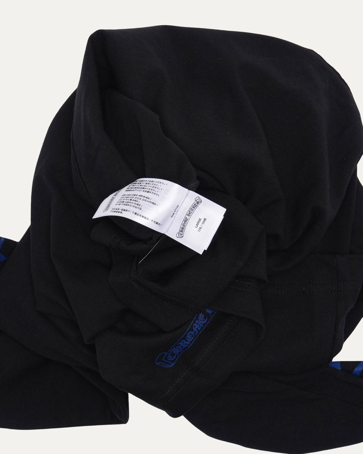 Neck Logo Long Sleeve Pocket T-Shirt