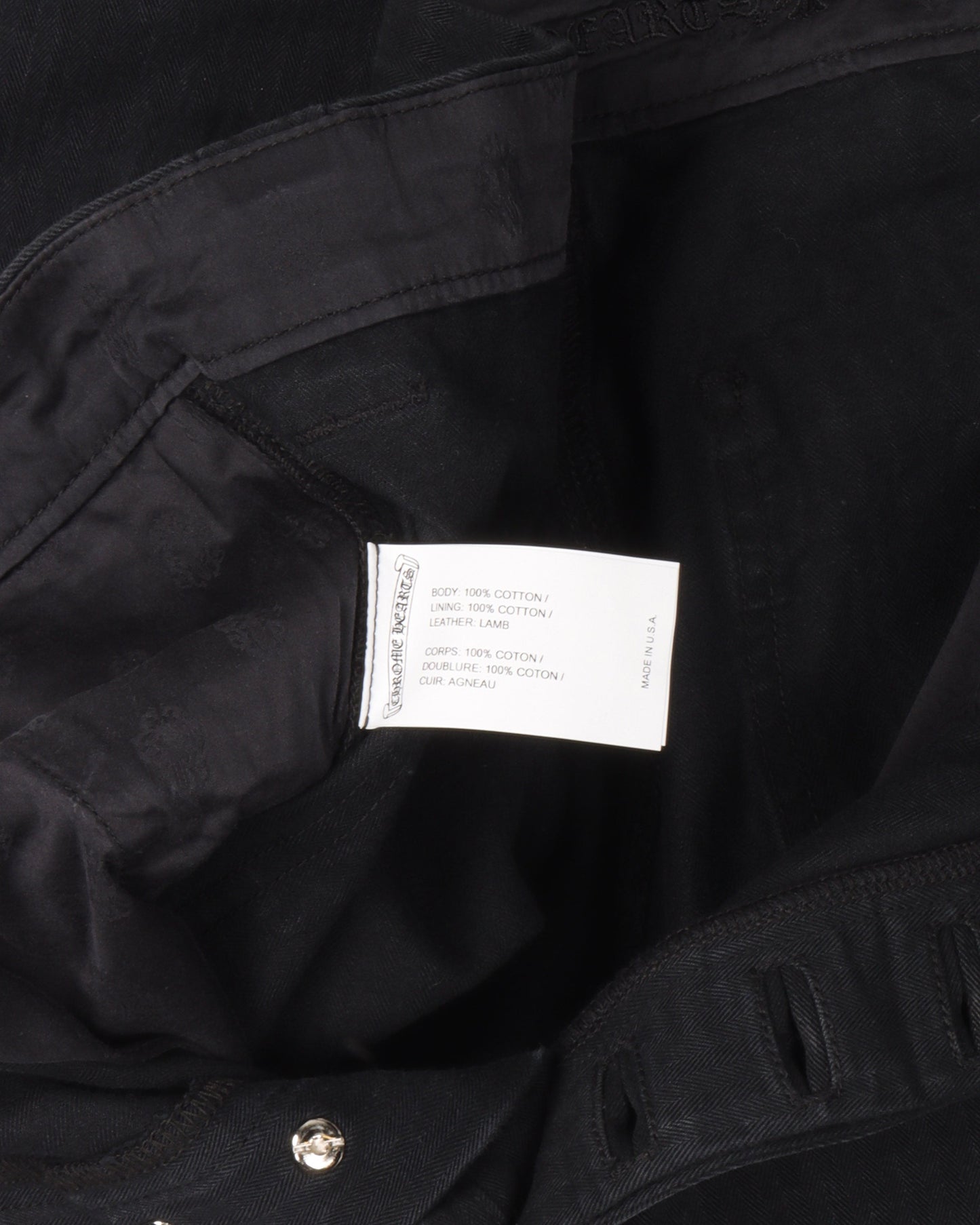 Cross Patch Chino Pants