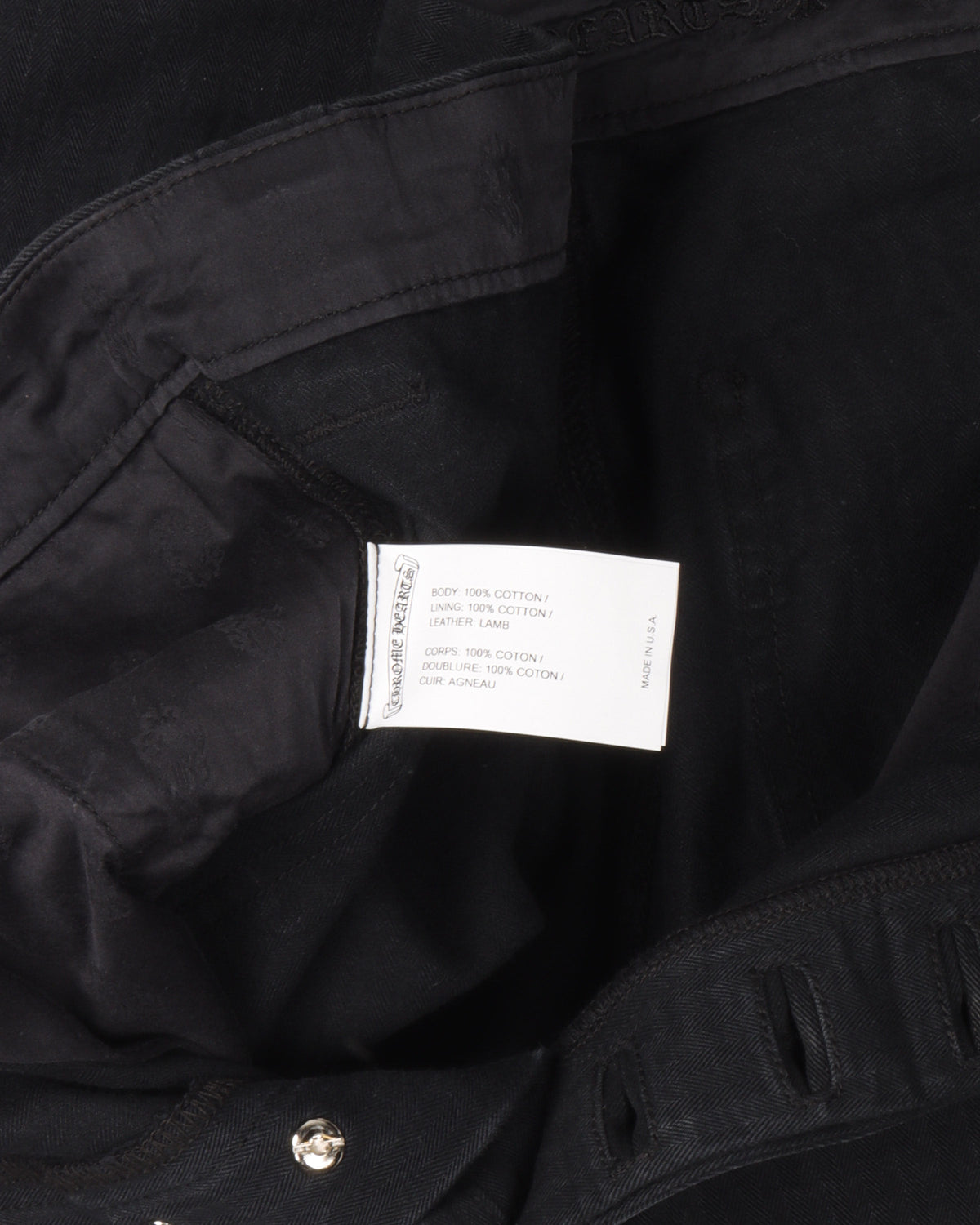 Cross Patch Chino Pants